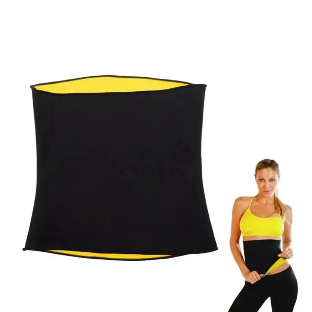 Sauna Waist Trimmer Belly Wrap Workout Sport Sweat Band Abdominal Trainer Weight Loss Body Shaper Tummy Control Slimming Belt