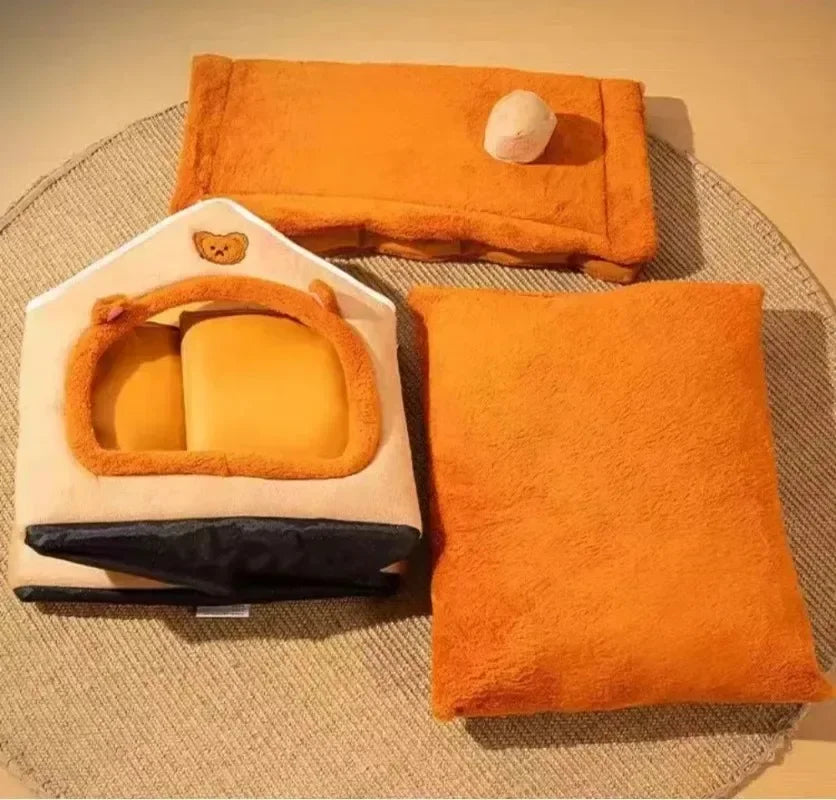 Removable and Washable Dog House Pet Four Seasons Universal Cat and Dog House Pet Supplies Dog Bed Cat Bed Pet Bed pet bed